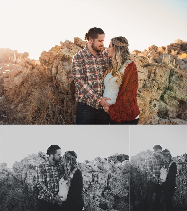 Antelope Island Maternity Session
