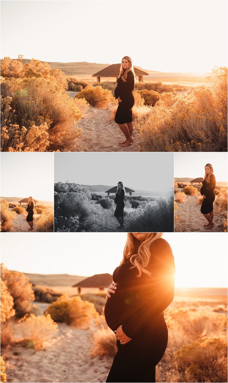 Antelope Island Maternity Session