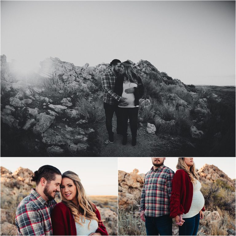 Outdoor maternity session utah