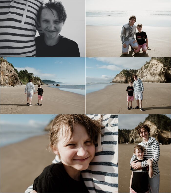 HUG POINT OREGON FAMILY BEACH PHOTOGRAPHY ANDERSON FAMILY19 700x791 - HUG POINT OREGON :: FAMILY BEACH PHOTOGRAPHY :: ANDERSON FAMILY19