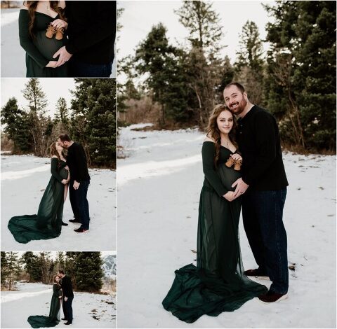 SNOWBASIN MATERNITY PHOTOGRAPHY TYMBER JOSH21 700x686(pp w480 h470) - Winter Maternity Love and Baby Boots | Snowbasin