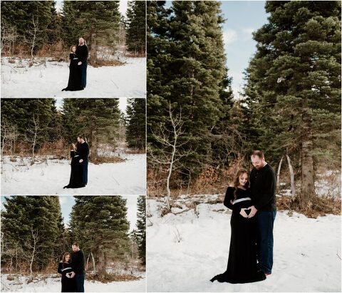 SNOWBASIN MATERNITY PHOTOGRAPHY TYMBER JOSH3 700x600(pp w480 h411) - Huntsville Utah Snowy Maternity Session