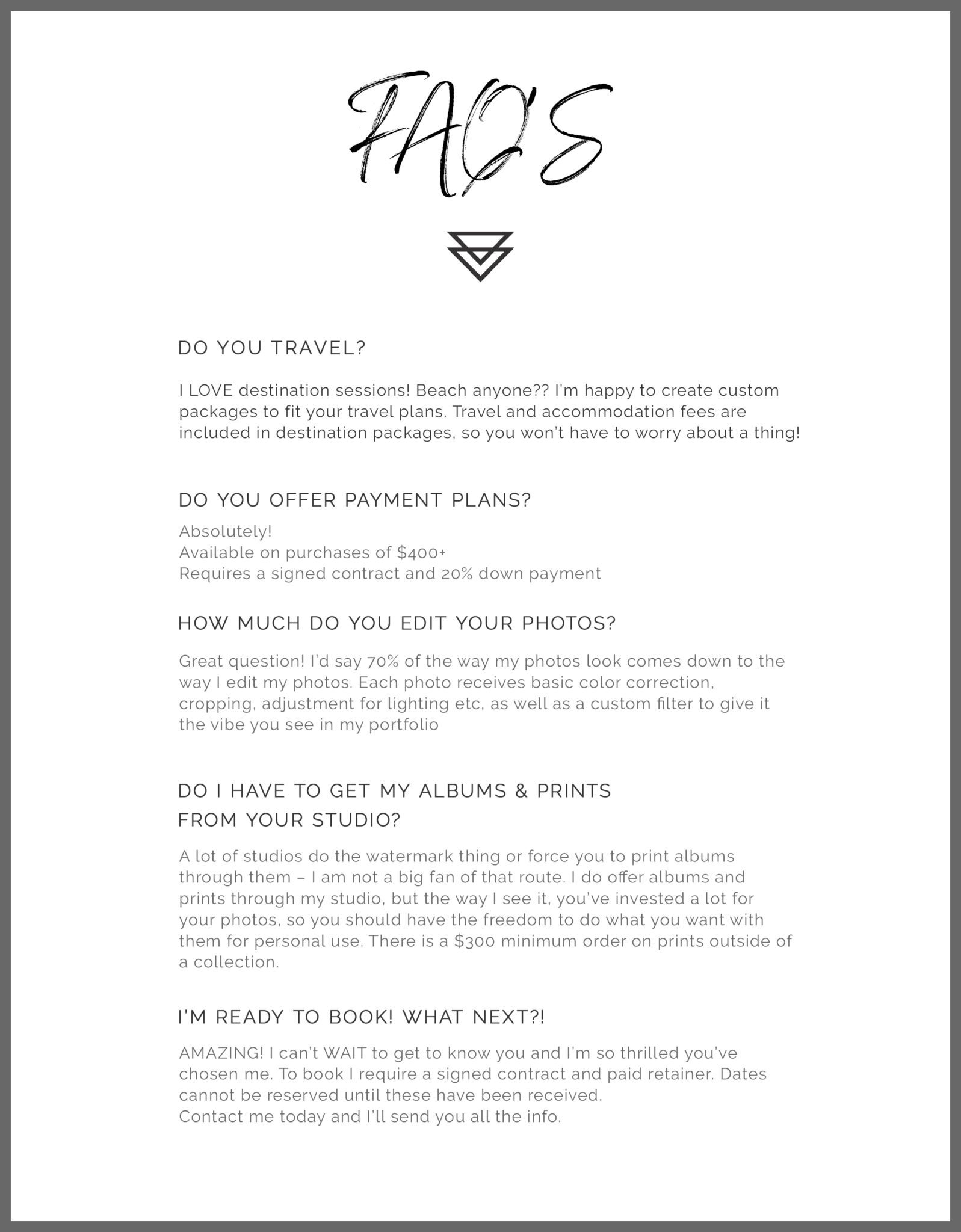 16 FAQ scaled - Digital Image & Product Pricing Information