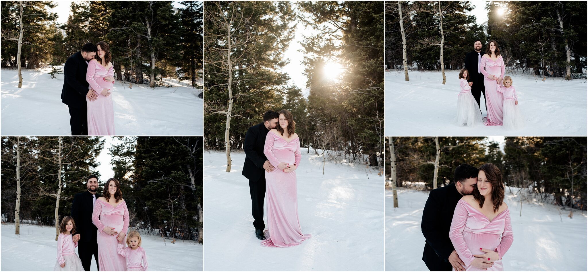 Snowbasin Family Maternity // Allison Utah Snowy mountain maternity snowbasin12 scaled - Snowbasin Family Maternity // Allison
