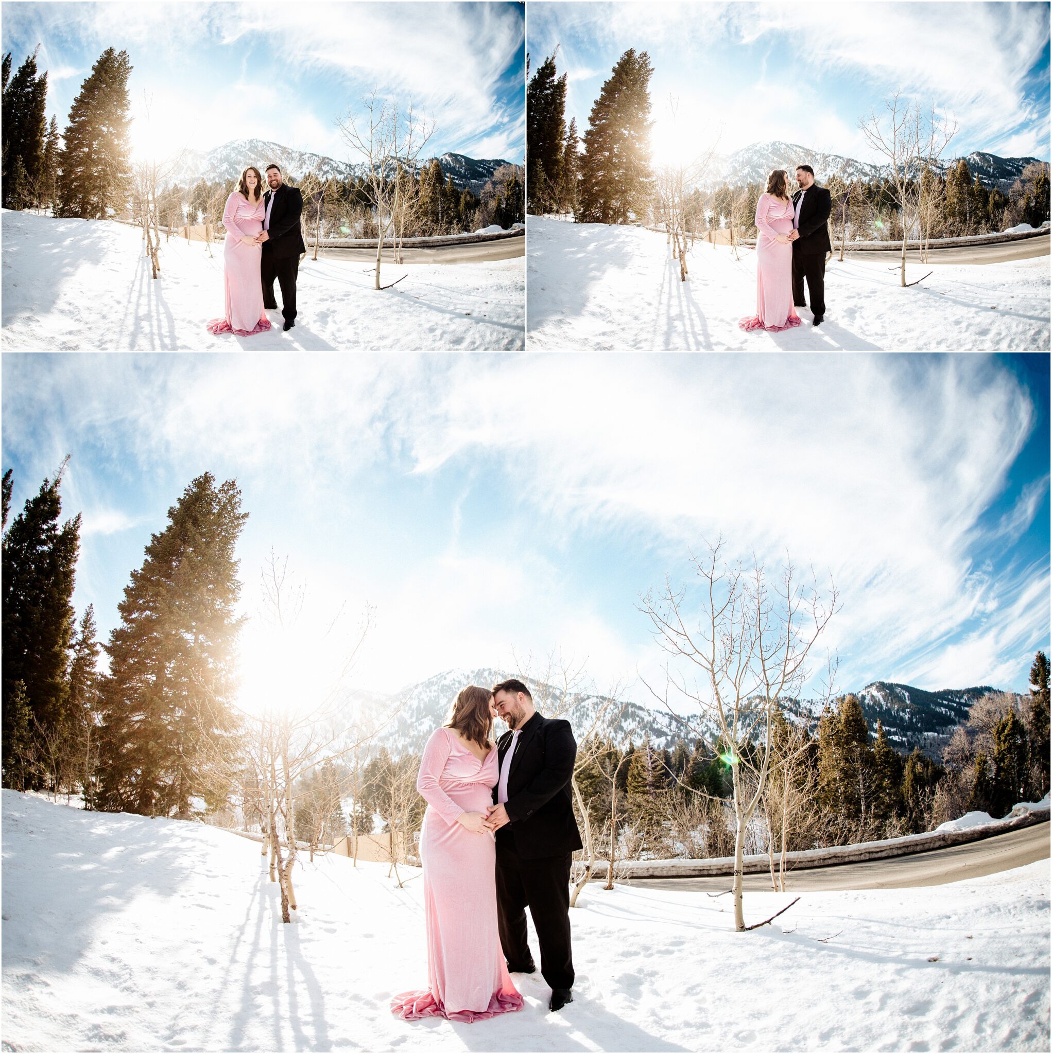 Snowbasin Family Maternity // Allison Utah Snowy mountain maternity snowbasin3 scaled - Snowbasin Family Maternity // Allison