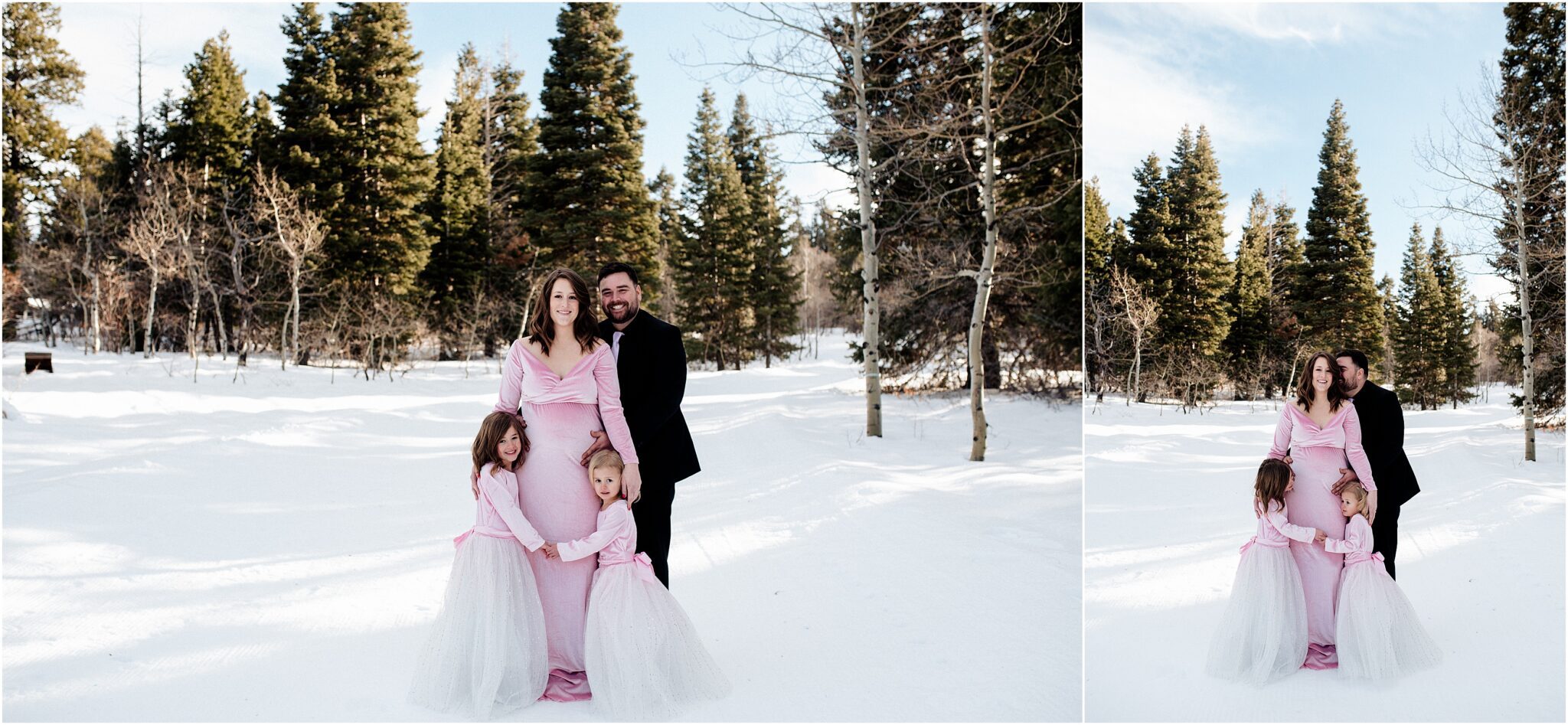 Snowbasin Family Maternity // Allison Utah Snowy mountain maternity snowbasin7 scaled - Snowbasin Family Maternity // Allison
